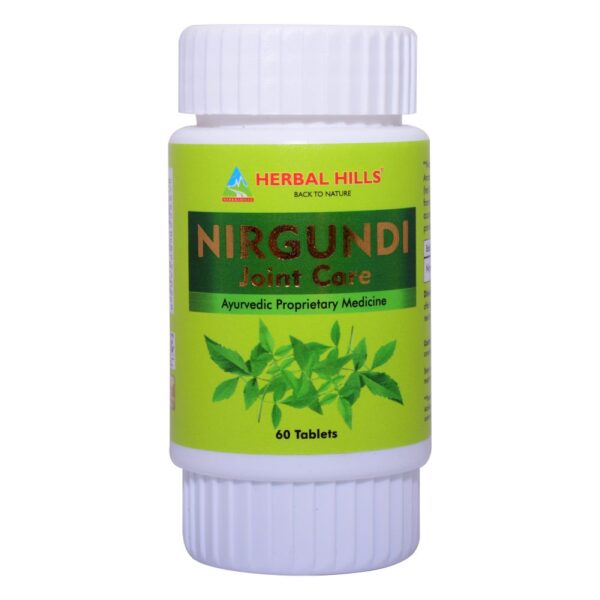 Nirgundi 60 tablets - for Joint Care & various health benefits