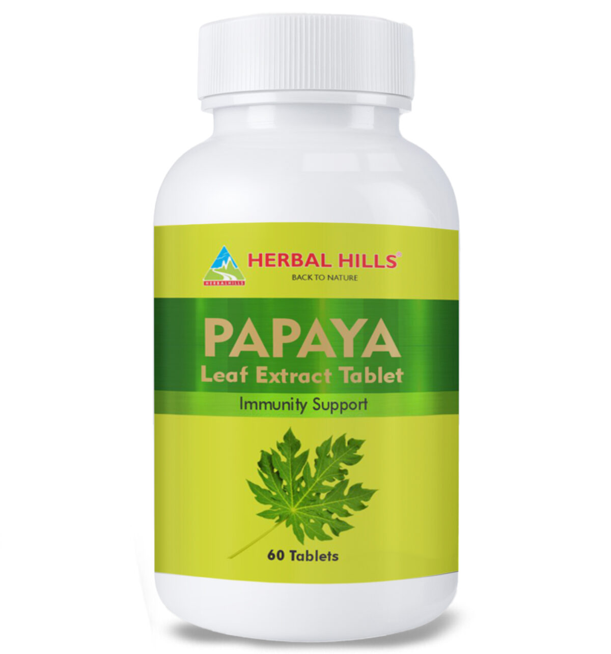 Papaya 60 tablets -  Immunity booster 500mg carica leaf extract - Image 1