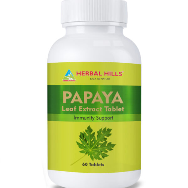 Papaya 60 tablets -  Immunity booster 500mg carica leaf extract