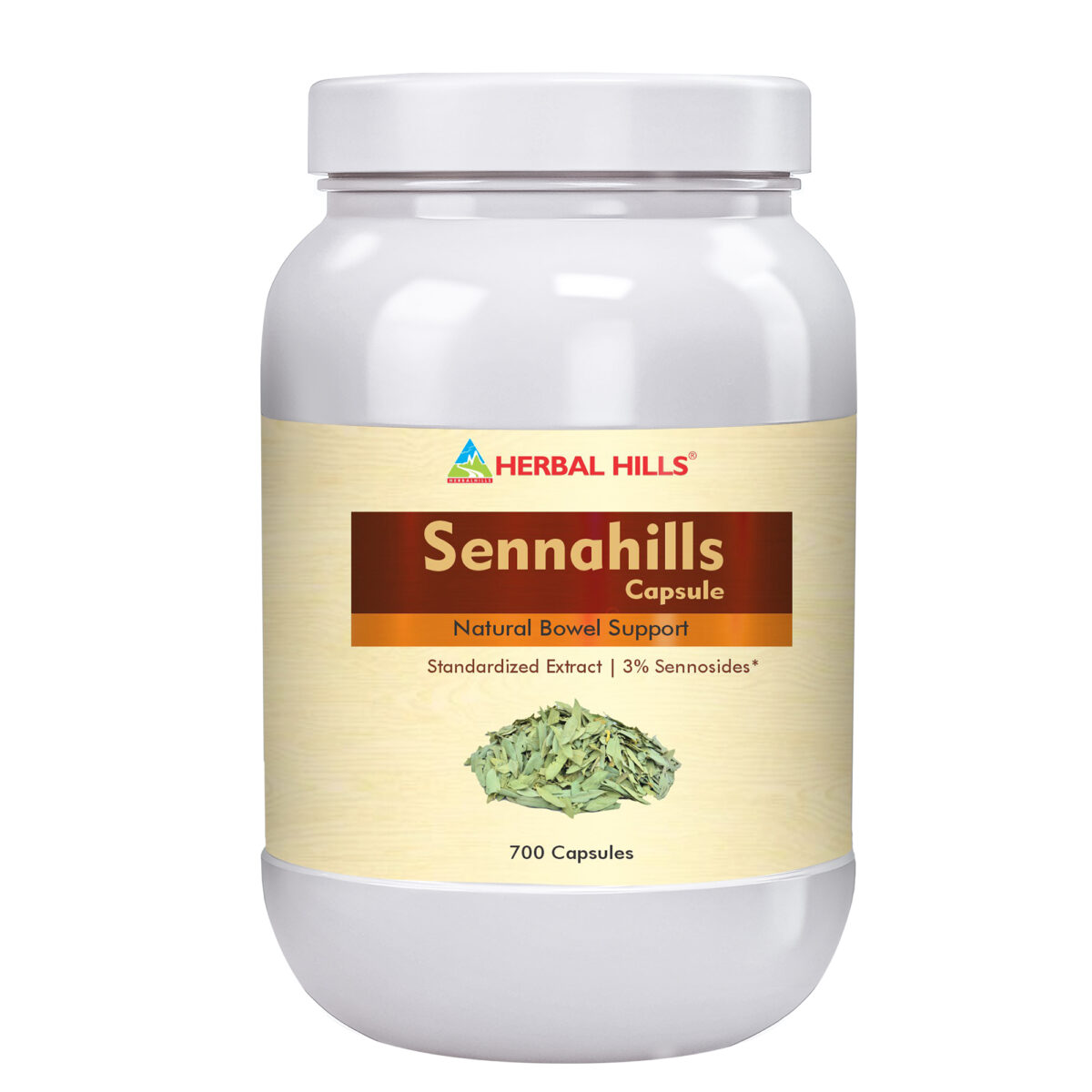 Sennahills Herbal Supplement – 700 Capsules | Senna Leaf Extract for Wellness - Image 1