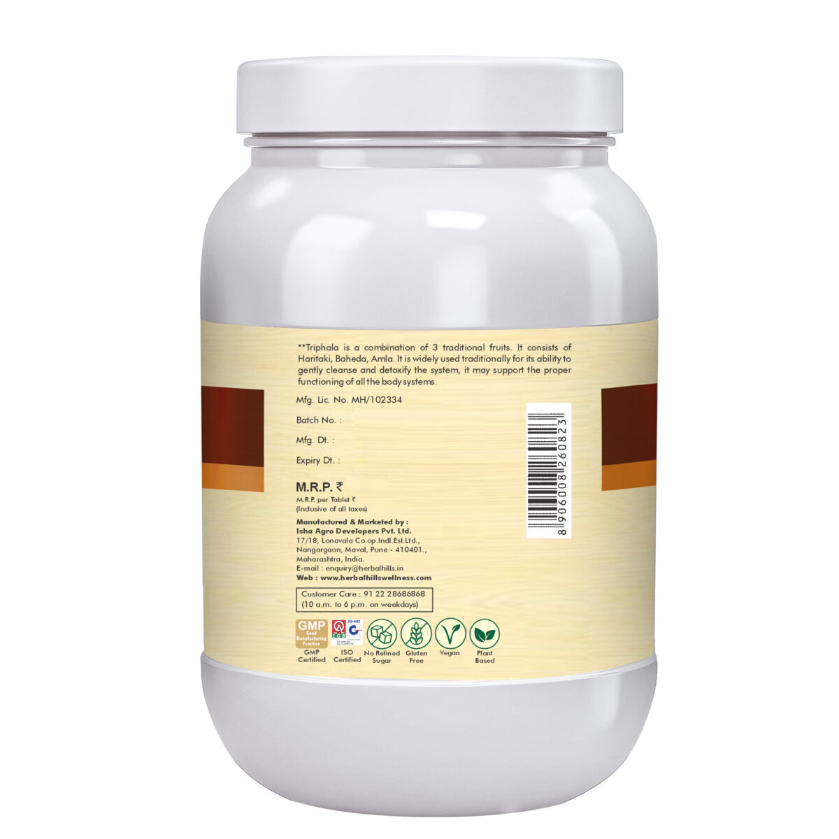 Triphala Tablets - Triphalahills 700 Tablets - Healthy Digestion - Image 4