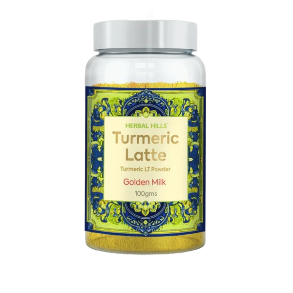 Turmeric Latte 100 gm | Haldi Milk powder | Golden Milk Instant Mix, Turmeric Milk Instant Mix