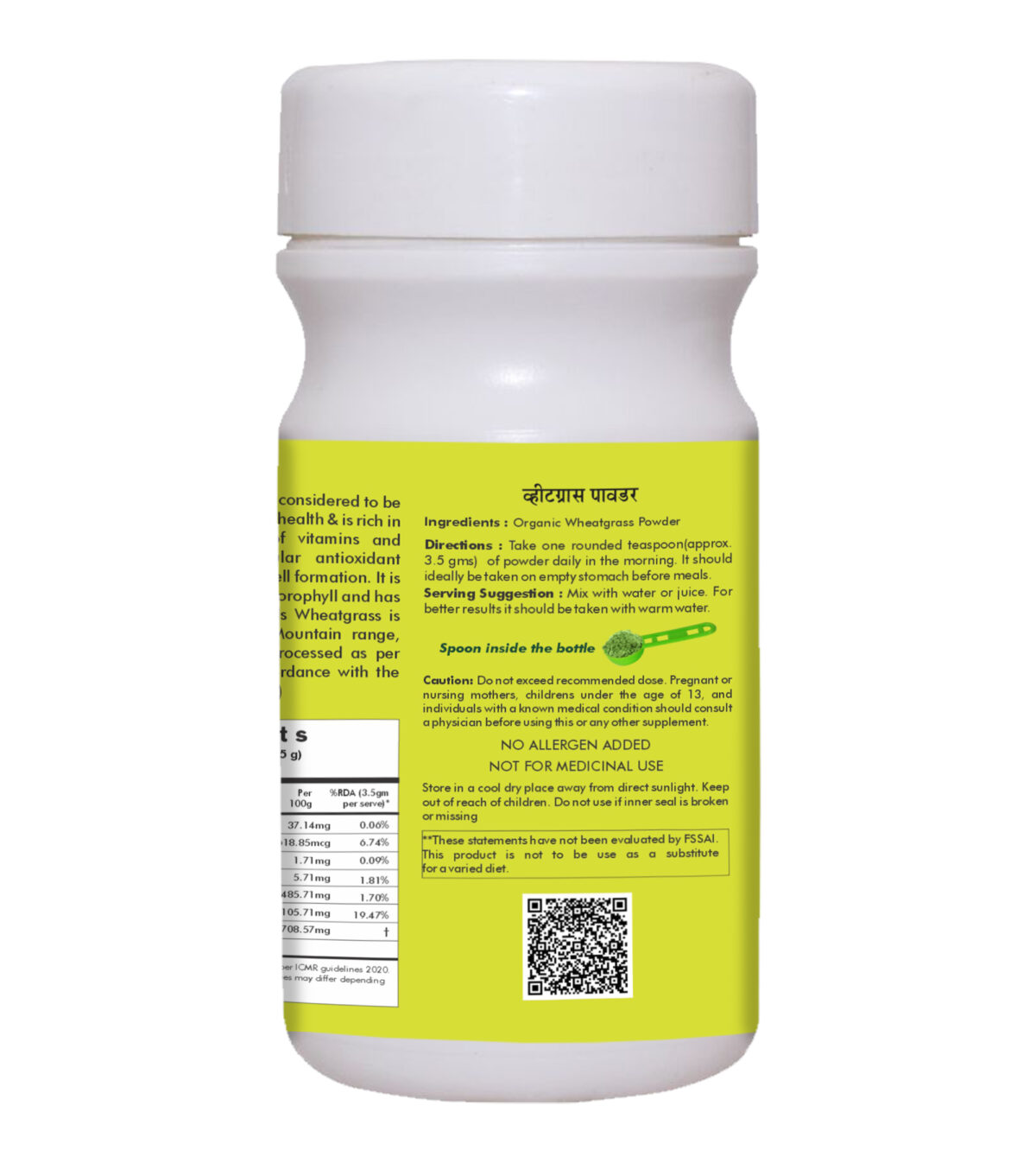 Wheatgrass powder 100 Gms - Organic Green Food Powder - Image 5