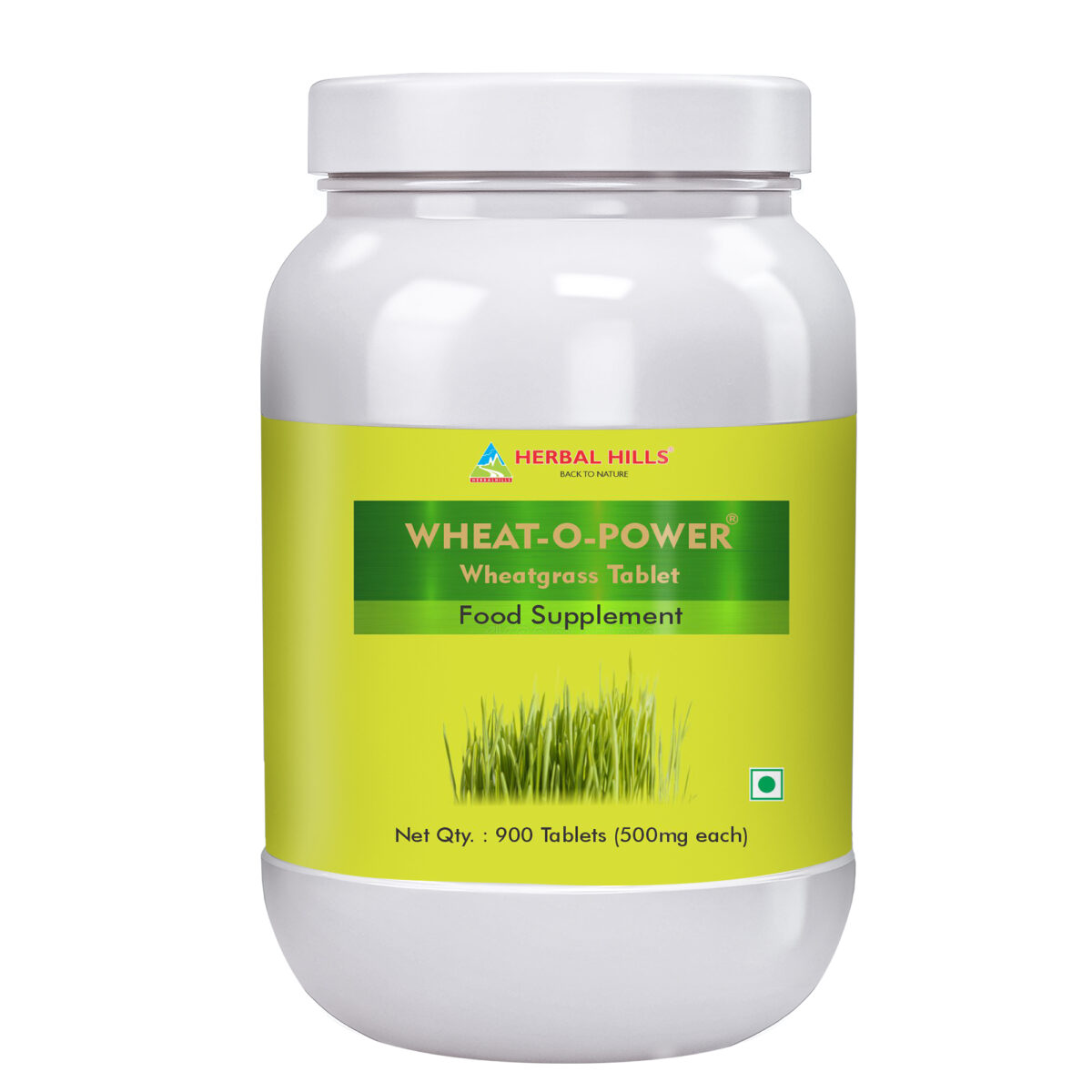 Wheatgrass 900 Tablets Value Pack - Green Food Supplement - Image 1