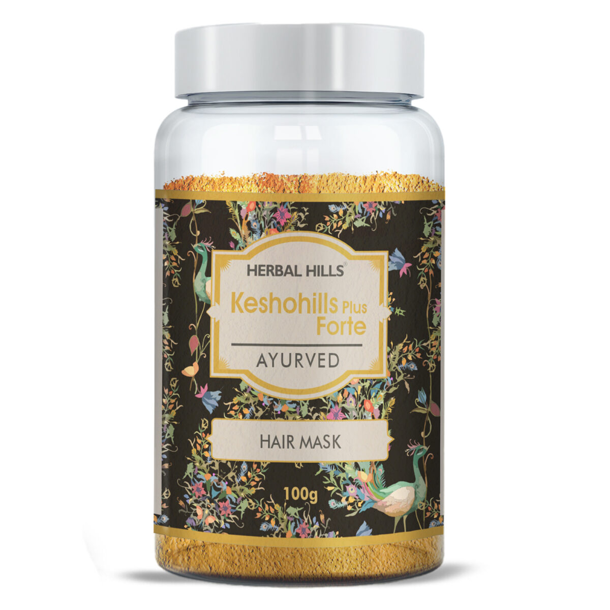 Kesho Forte Hair Mask Powder Pure and Natural Hair Mask for Hair Growth, Split Ends, Luster Shining Nourishment - Image 1