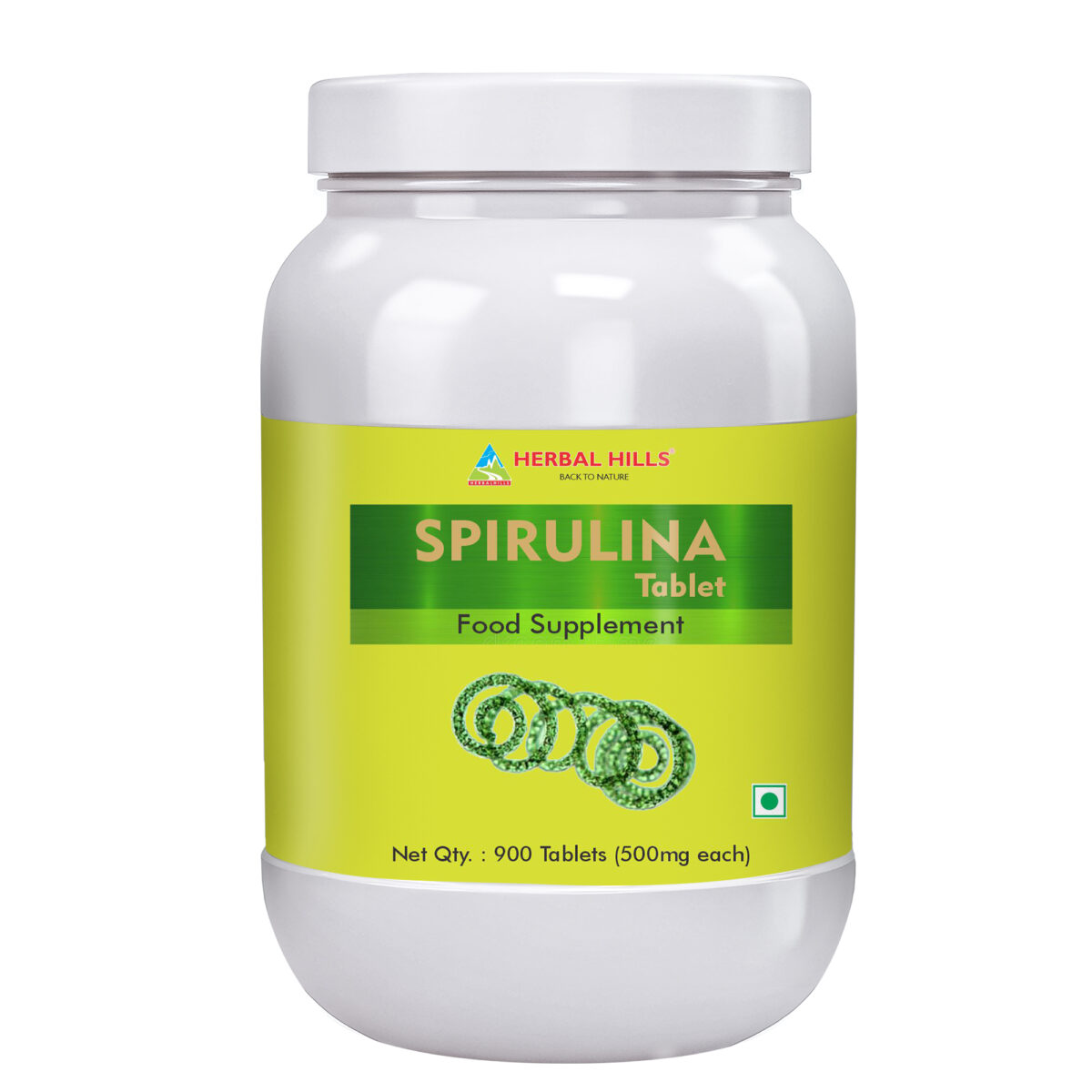Spirulina 900 Tablets Value Pack - Chlorophyll Rich Food - Image 1