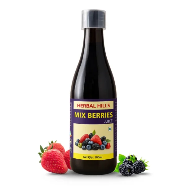 Mix Berry Juice – 500 ml | Herbal Hills All‑Natural Drink