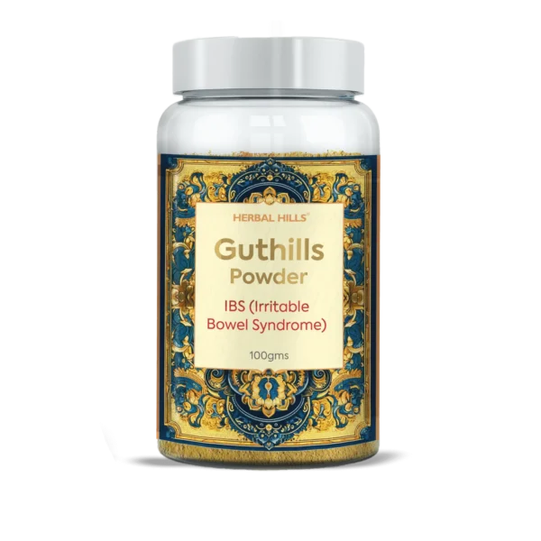 Herbal Hills Guthills Powder 100g Effective Support for IBS, Ayurvedic Natural Laxative