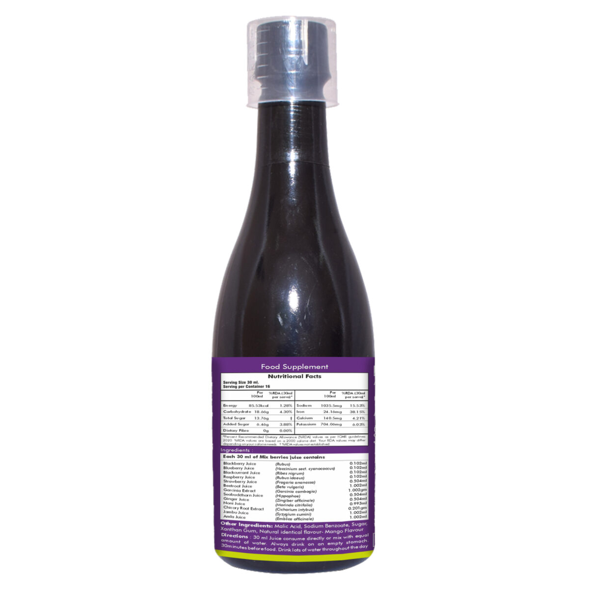 Mix Berry Juice – 500 ml | Herbal Hills All‑Natural Drink - Image 3