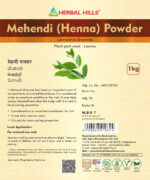 Herbal Hills Mehandi Powder 1 Kg - Image 2