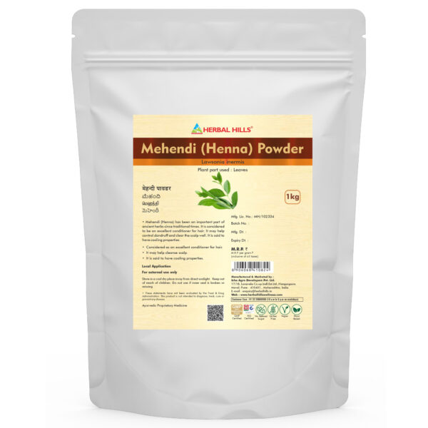 Herbal Hills Mehandi Powder 1 Kg