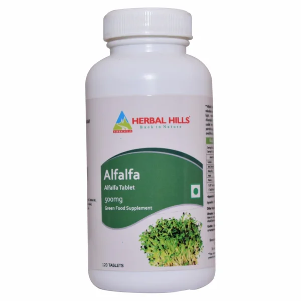 Alfalfa 120 Tablet for Immunity and General wellness. Immunity booster & improves strength and stamina