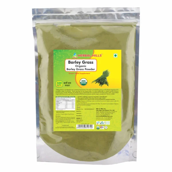 Barley Grass Powder 500g, Natural Body Cleanse and Detox, Boosts the Immune System