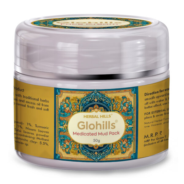 Mud Pack Skin-Deep Cleanse, Detoxify, Removes Blackheads & Acne,Moisturizer & Stimulates Circulation Suitable for All Skin 50g