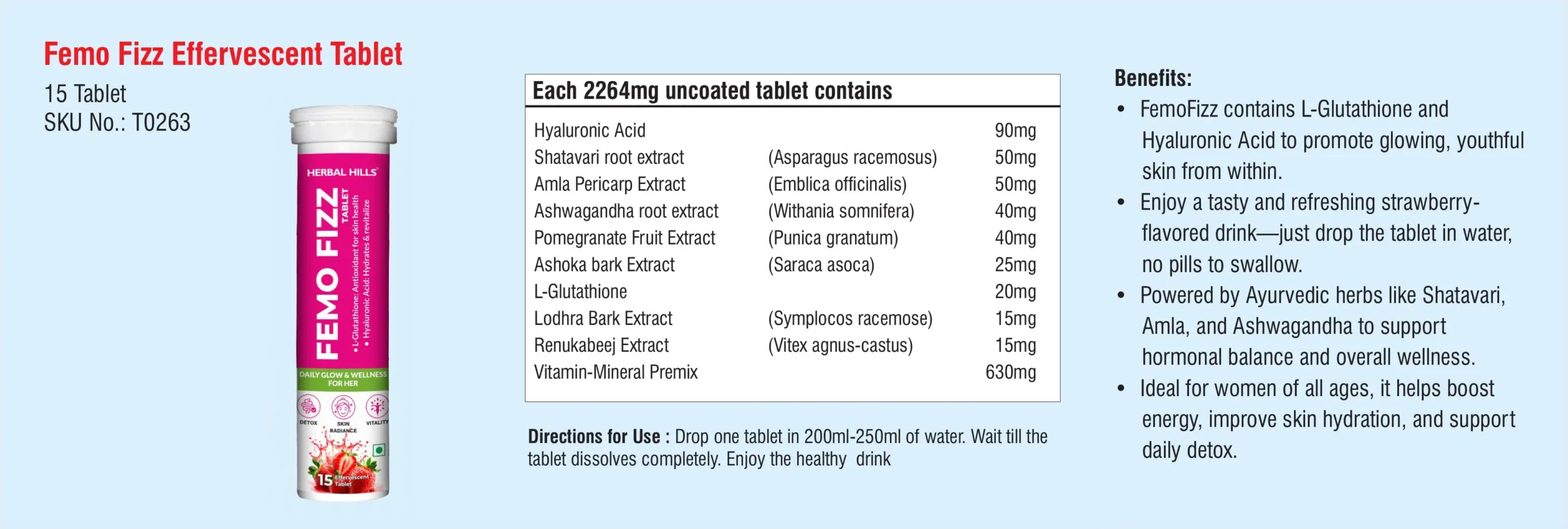 effervescent Tablets catalogue