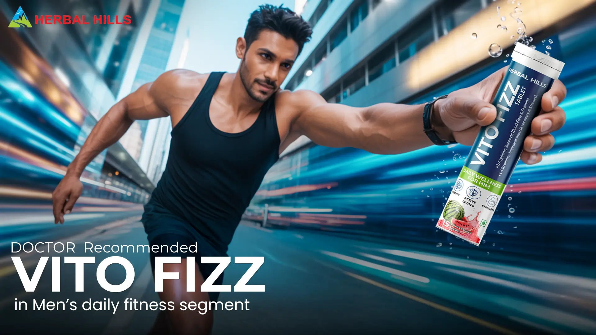 VITO FIZZ – A Doctor-Backed Daily Fitness Supplement for Men Who Want to Stay Healthy, Not Just Treat Illness