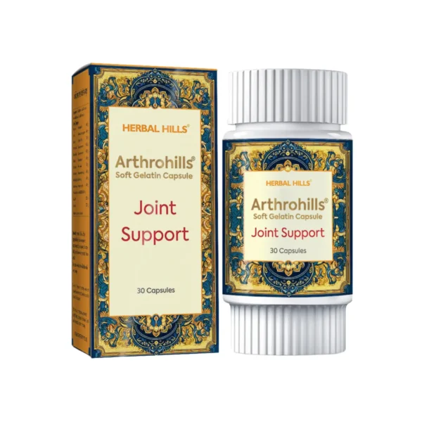 Arthrohills 30 Softgel Capsules | Traditional Ayurvedic Herbal Product