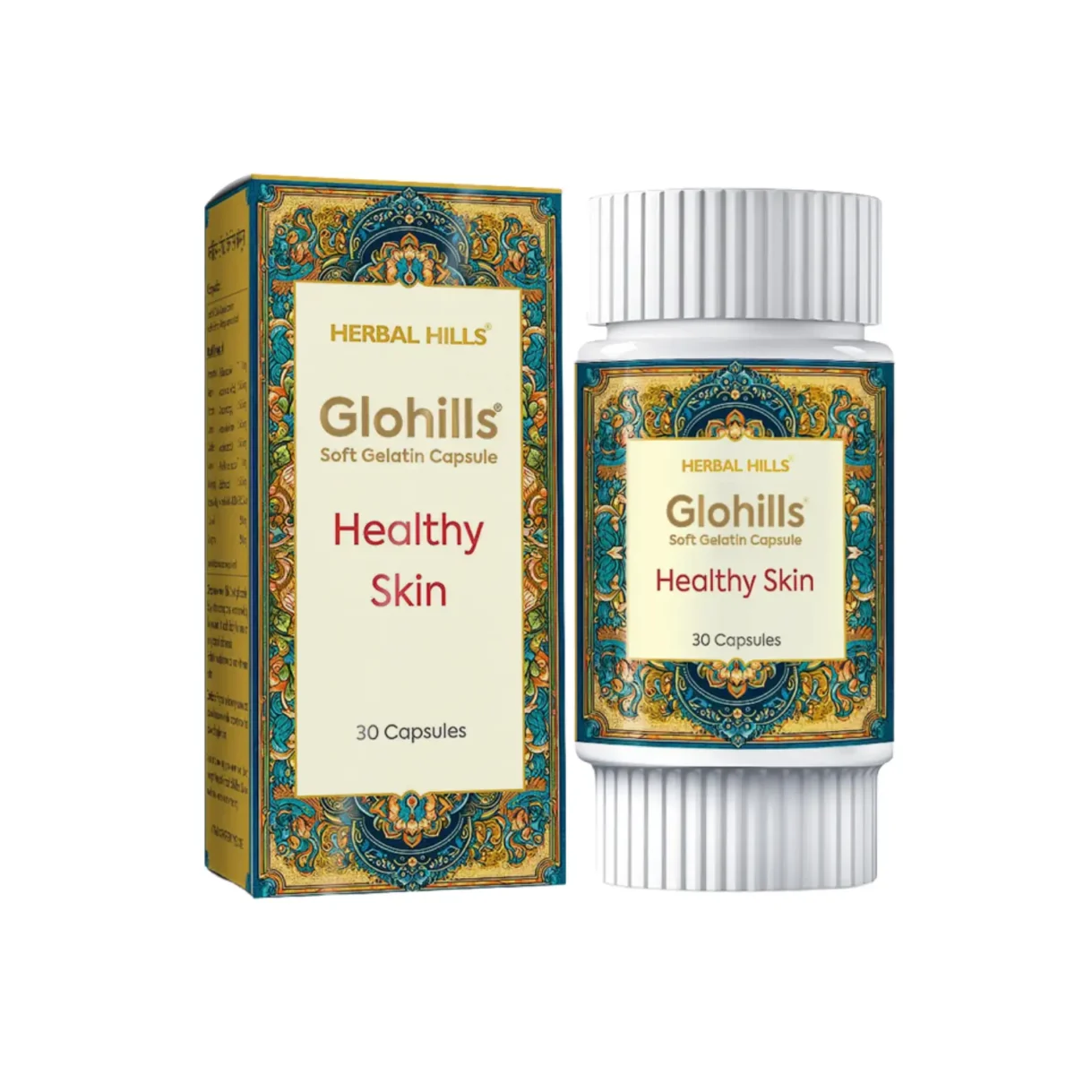 Natural Skin Care formulation - Glohills 30 Soft Capsule - Image 1