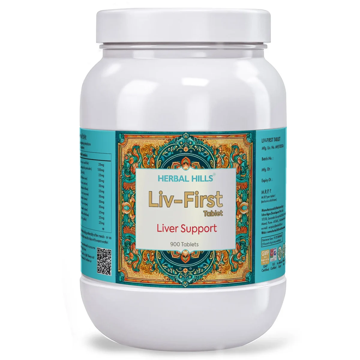 Liver Support formula - Liv First Value Pack 900 Tablets - Image 1