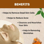 Glohills Scrub Cream - For Exfoliation Reduces Dead Skin, Blackhead & Whitehead Give Glowing Skin & Controls Excess Oil - Image 4