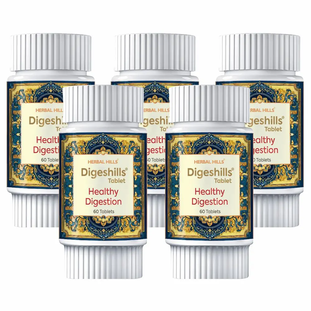 5DG404 Digeshills Ayurvedic Digestive Support Tablets
